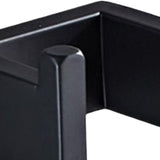 Maxbell Wall Hooks Adhesive Hanging Bag Headset Coat Hook Black 6.5x4x6cm