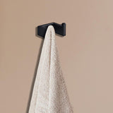Maxbell Wall Hooks Adhesive Hanging Bag Headset Coat Hook Black 6.5x4x6cm