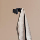 Maxbell Wall Hooks Adhesive Hanging Bag Headset Coat Hook Black 6.5x4x6cm