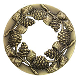 Maxbell Candle Topper Lid Candle Cover Stable Buring Candle Shades Collection Bronze