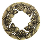 Maxbell Candle Topper Lid Candle Cover Stable Buring Candle Shades Collection Bronze