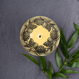 Maxbell Candle Topper Lid Candle Cover Stable Buring Candle Shades Collection Bronze