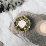 Maxbell Candle Topper Lid Candle Cover Stable Buring Candle Shades Collection Bronze