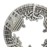 Maxbell Retro Style Jar Candle Topper Lid Accelerate Melting Shade Home Decor Silver