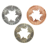 Maxbell Retro Style Jar Candle Topper Lid Accelerate Melting Shade Home Decor Silver