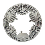 Maxbell Retro Style Jar Candle Topper Lid Accelerate Melting Shade Home Decor Silver