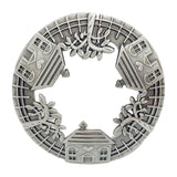 Maxbell Retro Style Jar Candle Topper Lid Accelerate Melting Shade Home Decor Silver