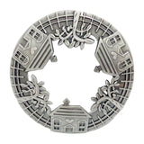 Maxbell Retro Style Jar Candle Topper Lid Accelerate Melting Shade Home Decor Silver