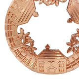 Maxbell Retro Style Jar Candle Topper Lid Accelerate Melting Shade Home Decor Golden