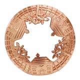 Maxbell Retro Style Jar Candle Topper Lid Accelerate Melting Shade Home Decor Golden