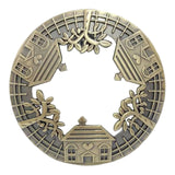 Maxbell Retro Style Jar Candle Topper Lid Accelerate Melting Shade Home Decor Bronze