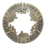 Maxbell Retro Style Jar Candle Topper Lid Accelerate Melting Shade Home Decor Bronze