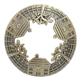 Maxbell Retro Style Jar Candle Topper Lid Accelerate Melting Shade Home Decor Bronze