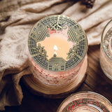 Maxbell Retro Style Jar Candle Topper Lid Accelerate Melting Shade Home Decor Bronze