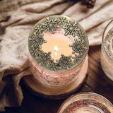 Maxbell Antique Candle Cover Candles Shades Sleeves Metal Jar Candle Lid Topper Bronze