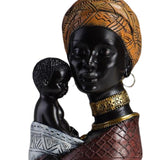 Maxbell Resin Figurines Collectibles Ornaments for Study Office Desk Table Brown