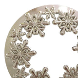 Maxbell Retro Style Candle Jar Lid Shades Tealight Cover for Wedding Home Party Silver