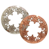 Maxbell Retro Style Candle Jar Lid Shades Tealight Cover for Wedding Home Party Silver