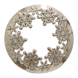 Maxbell Retro Style Candle Jar Lid Shades Tealight Cover for Wedding Home Party Silver