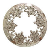 Maxbell Retro Style Candle Jar Lid Shades Tealight Cover for Wedding Home Party Silver