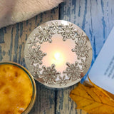 Maxbell Retro Style Candle Jar Lid Shades Tealight Cover for Wedding Home Party Silver