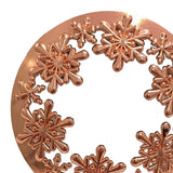 Maxbell Retro Style Candle Jar Lid Shades Tealight Cover for Wedding Home Party Rose Gold