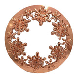 Maxbell Retro Style Candle Jar Lid Shades Tealight Cover for Wedding Home Party Rose Gold