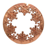 Maxbell Retro Style Candle Jar Lid Shades Tealight Cover for Wedding Home Party Rose Gold