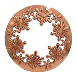 Maxbell Retro Style Candle Jar Lid Shades Tealight Cover for Wedding Home Party Rose Gold