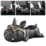 Maxbell Statue Storage Tray Ornaments Art Multi Functional for Candy Porch Fruit Black