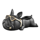 Maxbell Statue Storage Tray Ornaments Art Multi Functional for Candy Porch Fruit Black