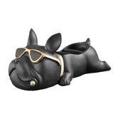 Maxbell Statue Storage Tray Ornaments Art Multi Functional for Candy Porch Fruit Black