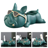 Maxbell Statue Storage Tray Ornaments Art Multi Functional for Candy Porch Fruit Green