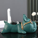 Maxbell Statue Storage Tray Ornaments Art Multi Functional for Candy Porch Fruit Green