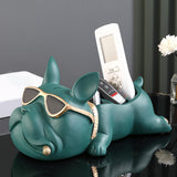 Maxbell Statue Storage Tray Ornaments Art Multi Functional for Candy Porch Fruit Green