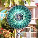 Maxbell Wind Spinner Stainless Sculptures Hanging for Lawn Garden Outdoor