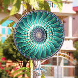 Maxbell Wind Spinner Stainless Sculptures Hanging for Lawn Garden Outdoor
