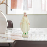 Maxbell Blessed Virgin Mary Figurine Character Sculpture Statue Decoration 10cm Luminous