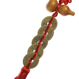 Maxbell 2 Pieces Chinese Knot Classic Pendant Coins for Car Office Decoration