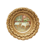 Maxbell Photo Frame Display Living Room Desktop Decors Picture Frame Flower Round