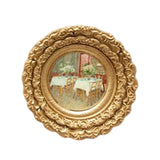 Maxbell Photo Frame Display Living Room Desktop Decors Picture Frame Flower Round