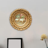 Maxbell Photo Frame Display Living Room Desktop Decors Picture Frame Flower Round
