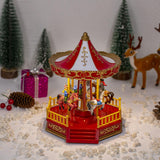 Maxbell Merry Go Round Carousel Decorative Music Box for Dining Room Party Gift