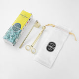 Maxbell 2 in 1 Candle Snuffer Wick Trimmer Cutter Stainless Steel Home Decor Golden