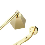 Maxbell 2 in 1 Candle Snuffer Wick Trimmer Cutter Stainless Steel Home Decor Golden