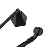 Maxbell 2 in 1 Candle Snuffer Wick Trimmer Cutter Stainless Steel Home Decor Black