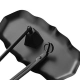Maxbell 3Pcs Candle Accessory Set Candle Snuffer Candle Wick Trimmer Tray Black