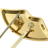Maxbell Candle Accessory Set Wick Trimmer Wick Flame Snuffer Tray Gift Gold