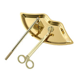 Maxbell Candle Accessory Set Wick Trimmer Wick Flame Snuffer Tray Gift Gold