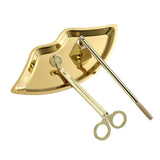 Maxbell Candle Accessory Set Wick Trimmer Wick Flame Snuffer Tray Gift Gold